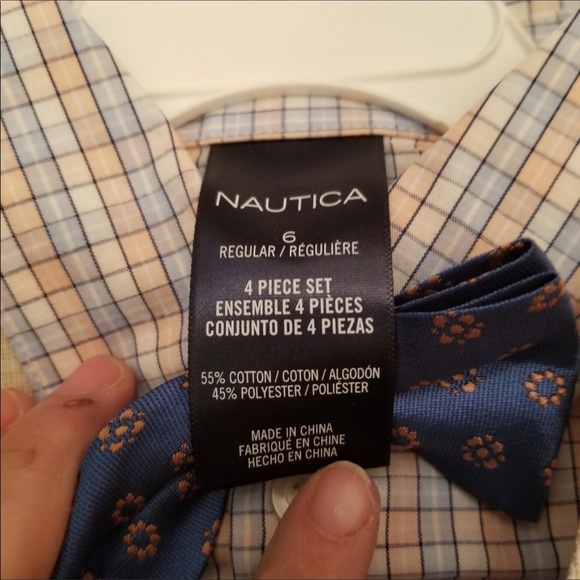 🆕 Nautica Boys 4 piece Vest Set - Picture 8 of 9